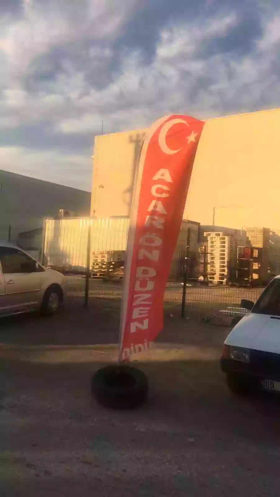 Oto Tamirci Yelken Bayrağı-4